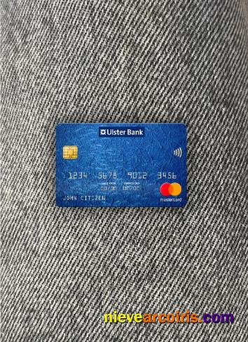 Republic of Ireland Ulster Bank mastercard photolook